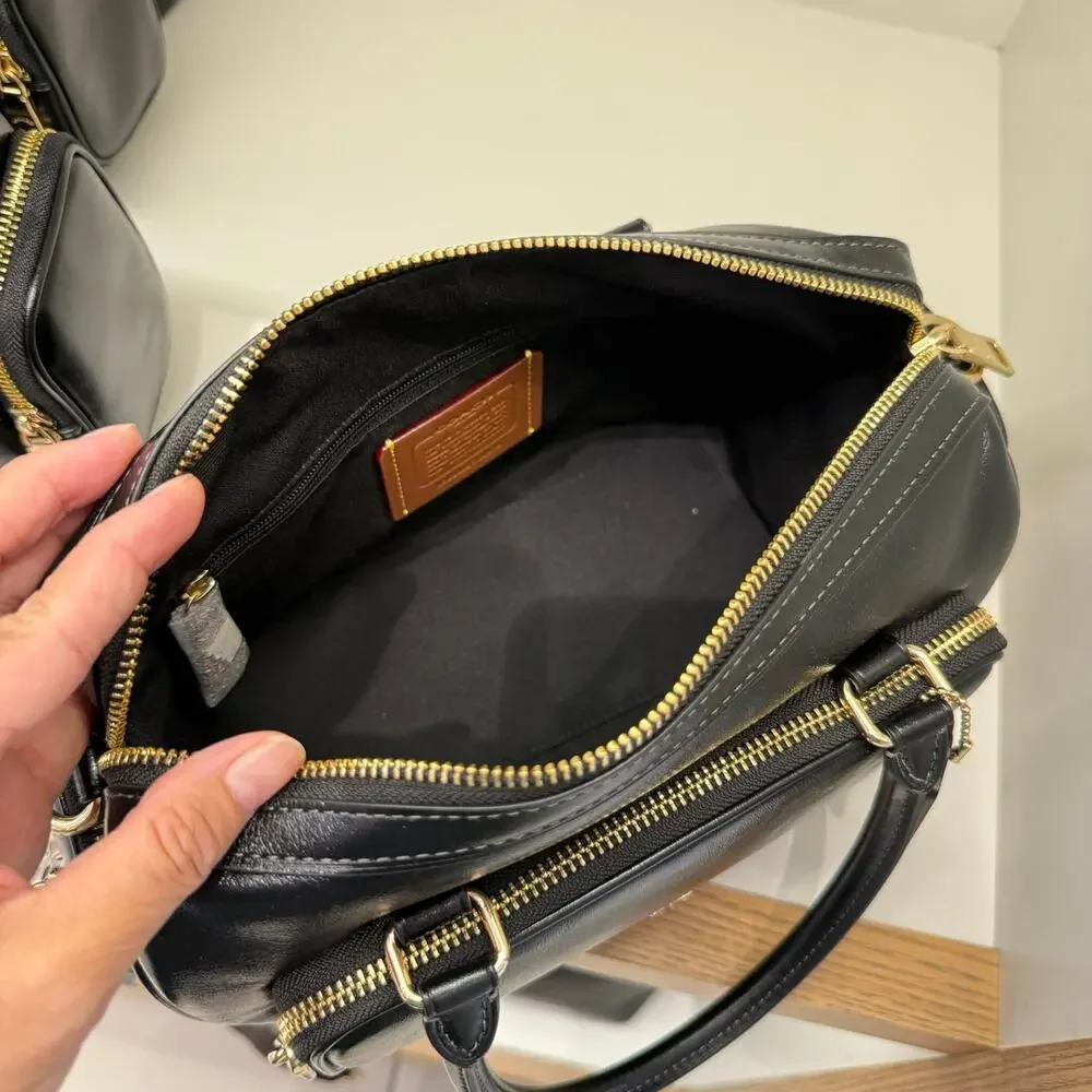 NEW‼️Coach Rowan Satchel Bag With Pockets  CES79